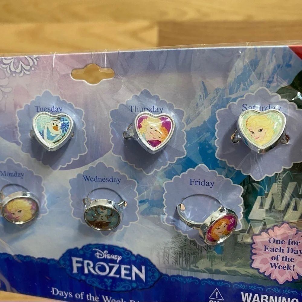 Frozen Jewelry Bundle Disney NWT Bracelets & Rings Elsa Anna